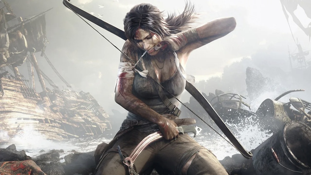 Lara Croft in Tomb Raider