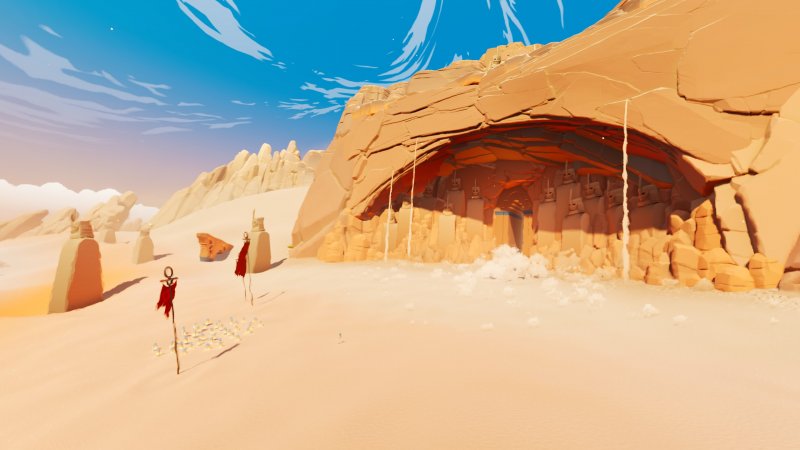 Il deserto di Sword of the Sea nasconde molti segreti Il deserto di Sword of the Sea nasconde molti segreti
