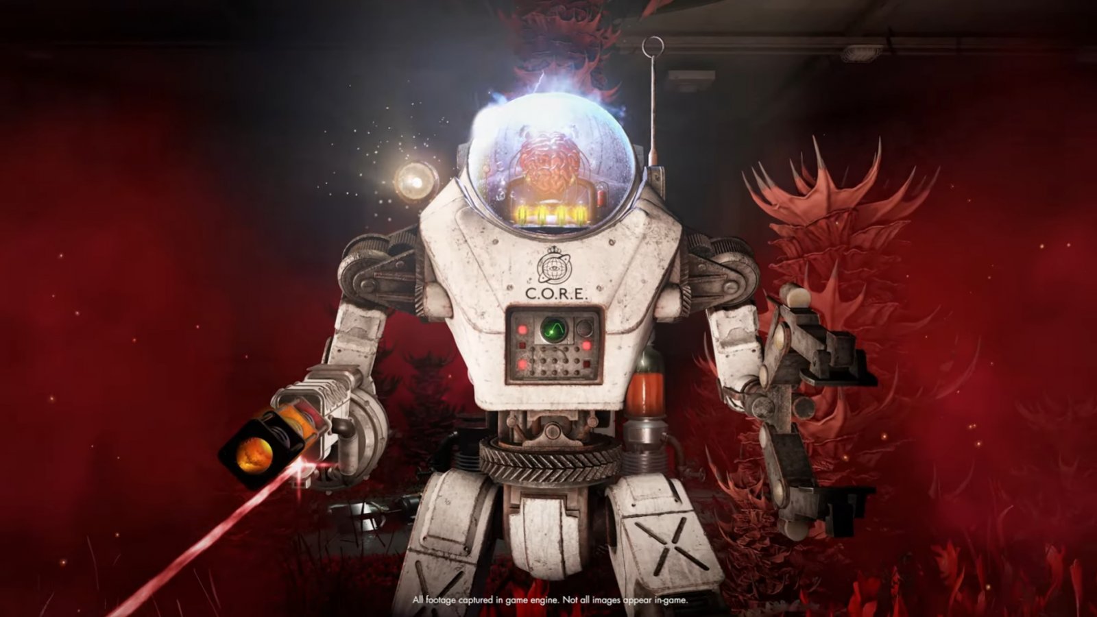 Il robot del teaser di The Red Strain