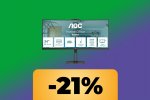 Il monitor curvo AOC WQHD da 34' è in sconto su Amazon al minimo storico - Notizia