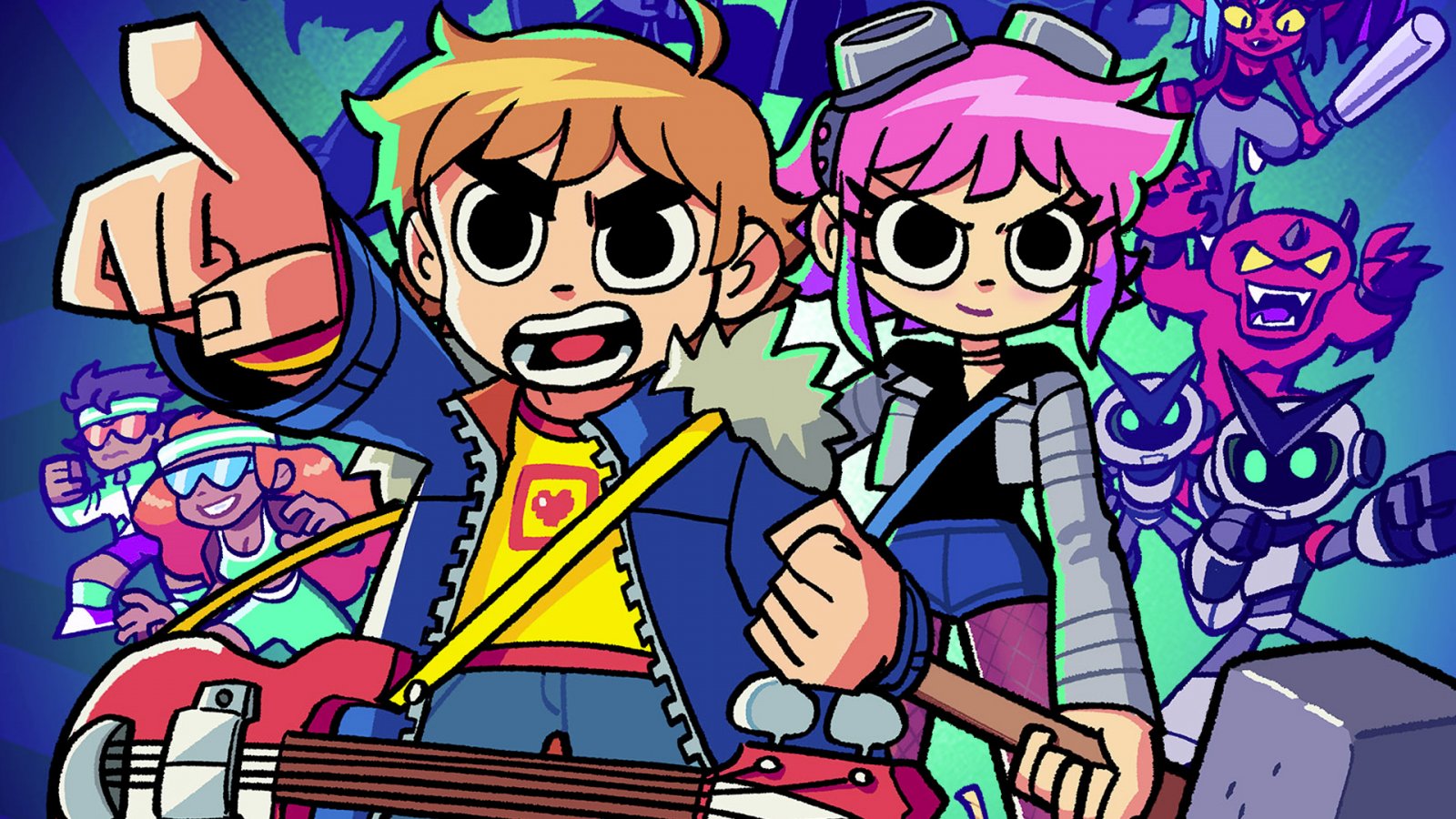 Scott Pilgrim EX, il nuovo gioco è colorato ed esplosivo come il cartone