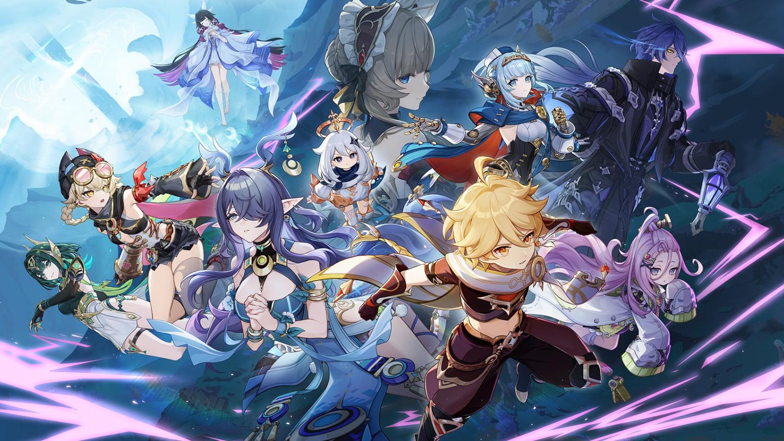 L'artwork della versione 6.0 di Genshin Impact