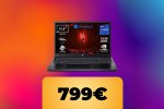 Il notebook Acer Nitro V 15 con RTX 4050 e Ryzen 7 è in sconto su Amazon al minimo storico - Notizia