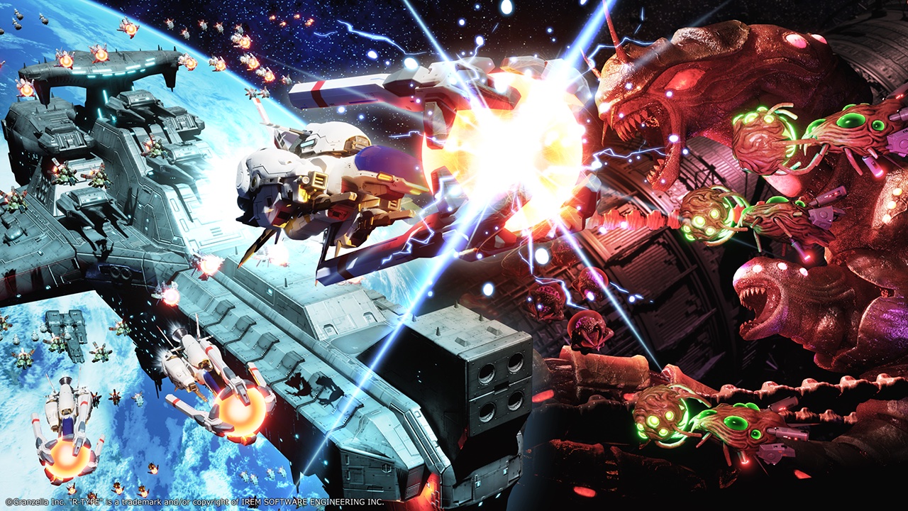 Un'illustrazione di R-Type