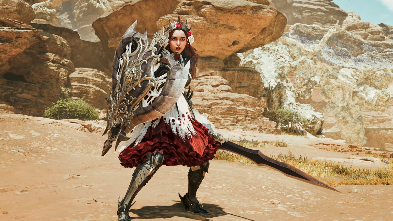 Una cacciatrice in Monster Hunter Wilds