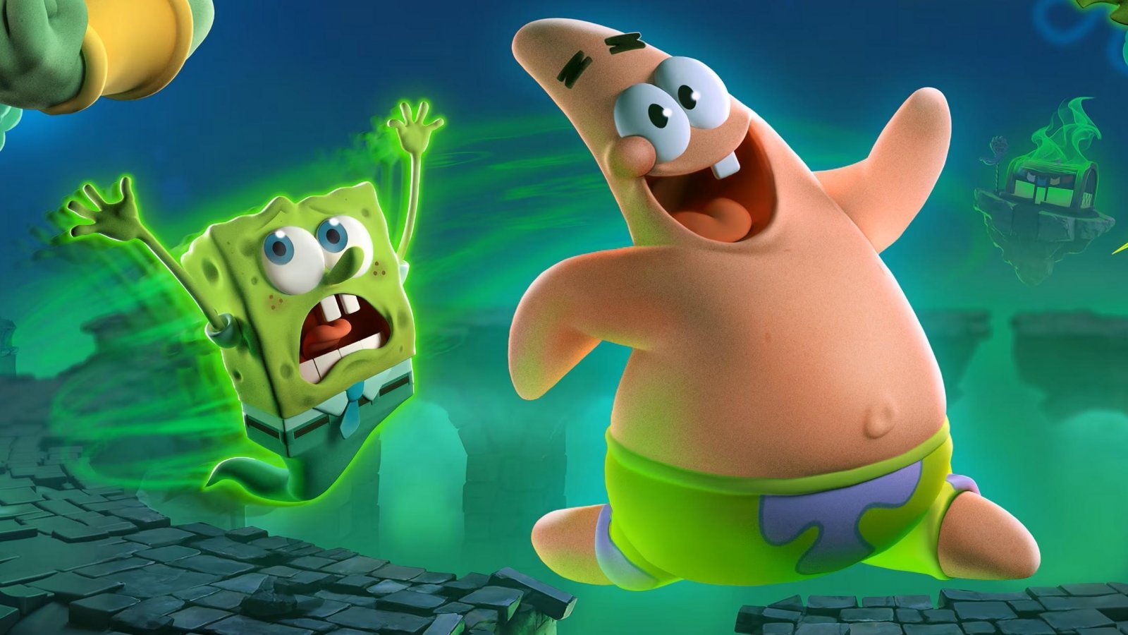 Patrick e SpongeBob sono protagonisti di SpongeBob SquarePants: Titans of the Tide