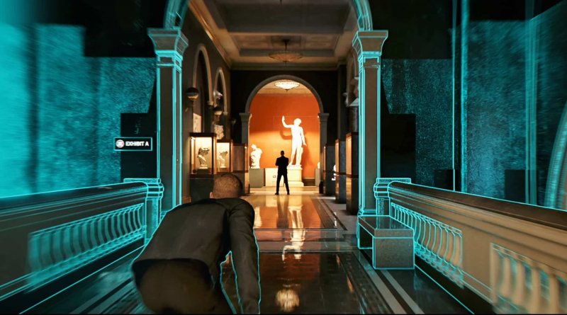 Immancabile è una modalità focus per visualizzare chiaramente le guardie e gli oggetti con cui si può interagire