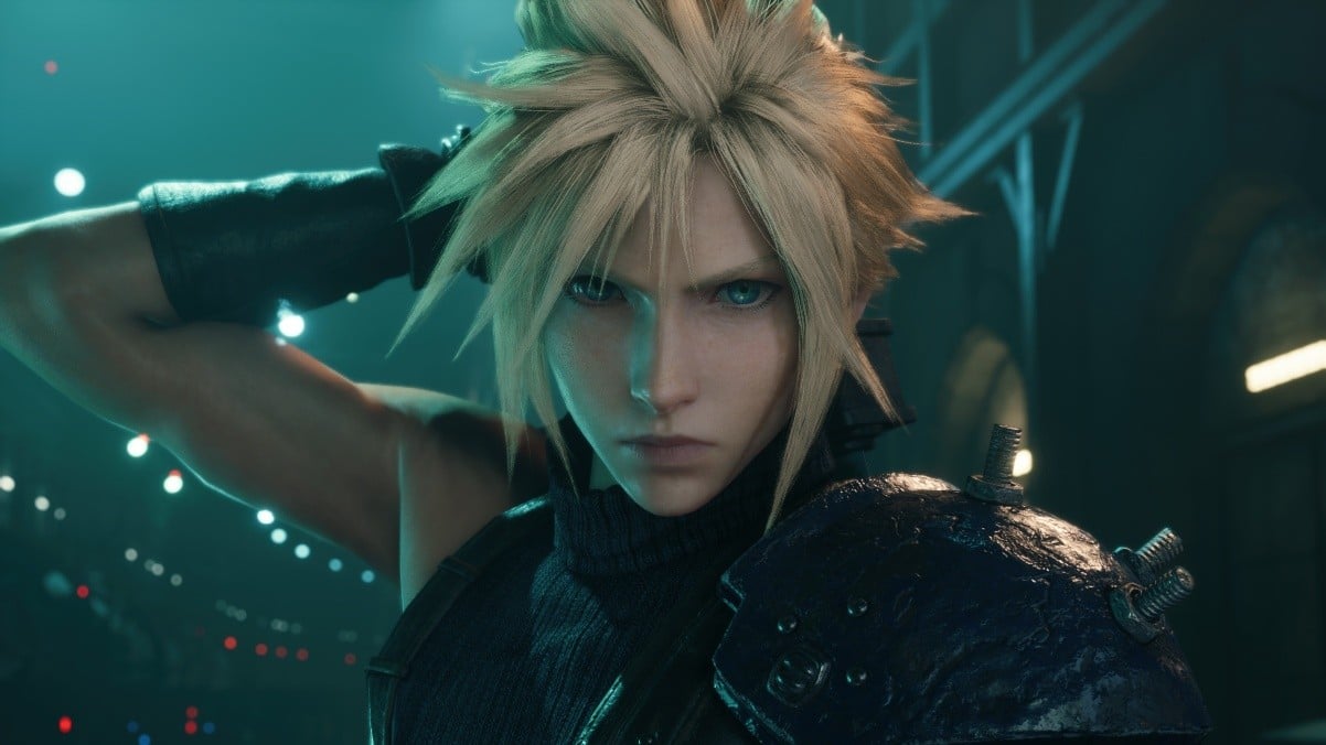 Cloud, nell'ormai iconica introduzione di Final Fantasy 7 Remake