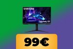 Il monitor Samsung Odyssey G3 da 180 Hz e 24' è in sconto su Amazon al minimo storico - Notizia