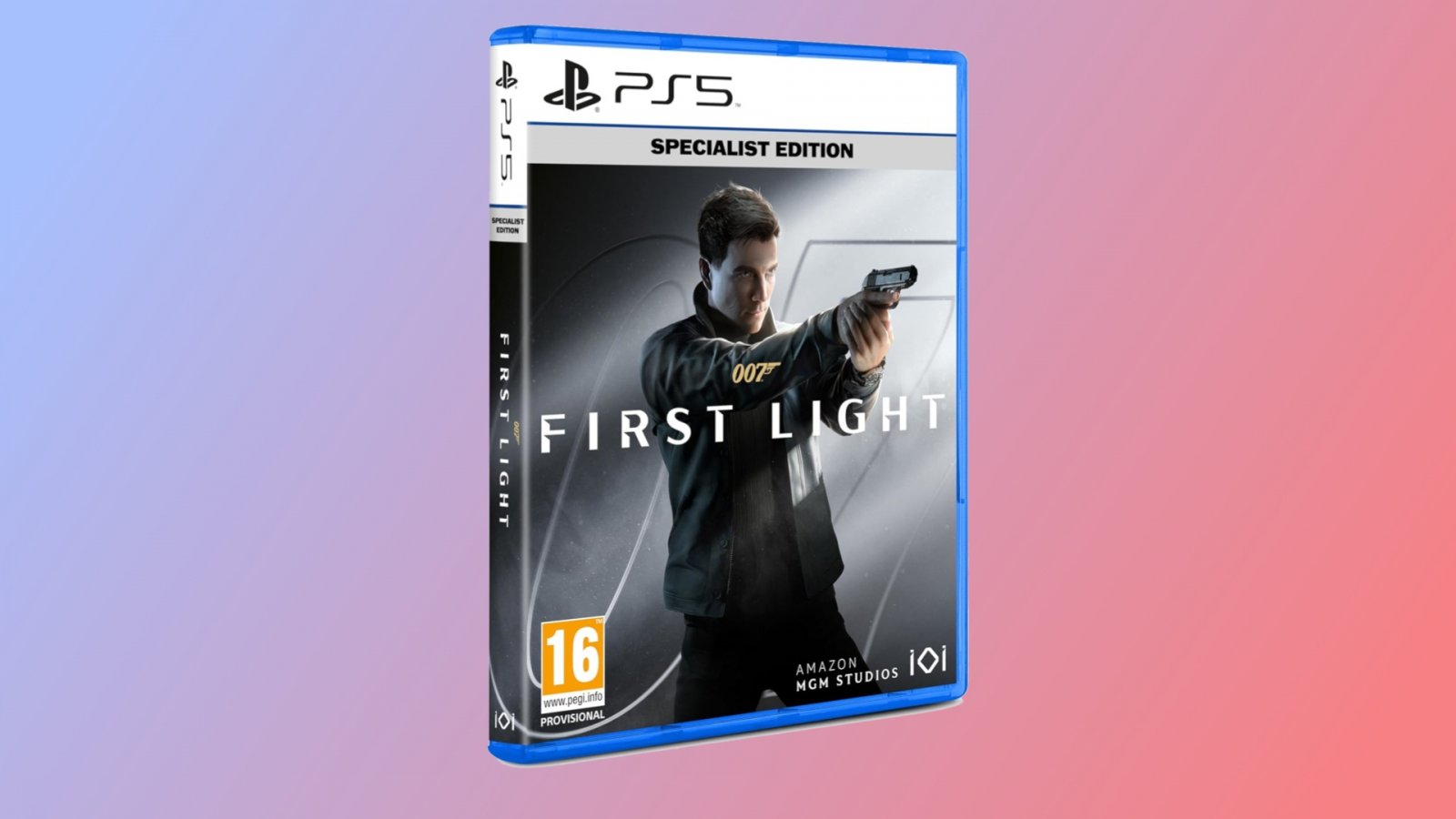 La confezione di PS5 del gioco 007 First Light Specialist Edition