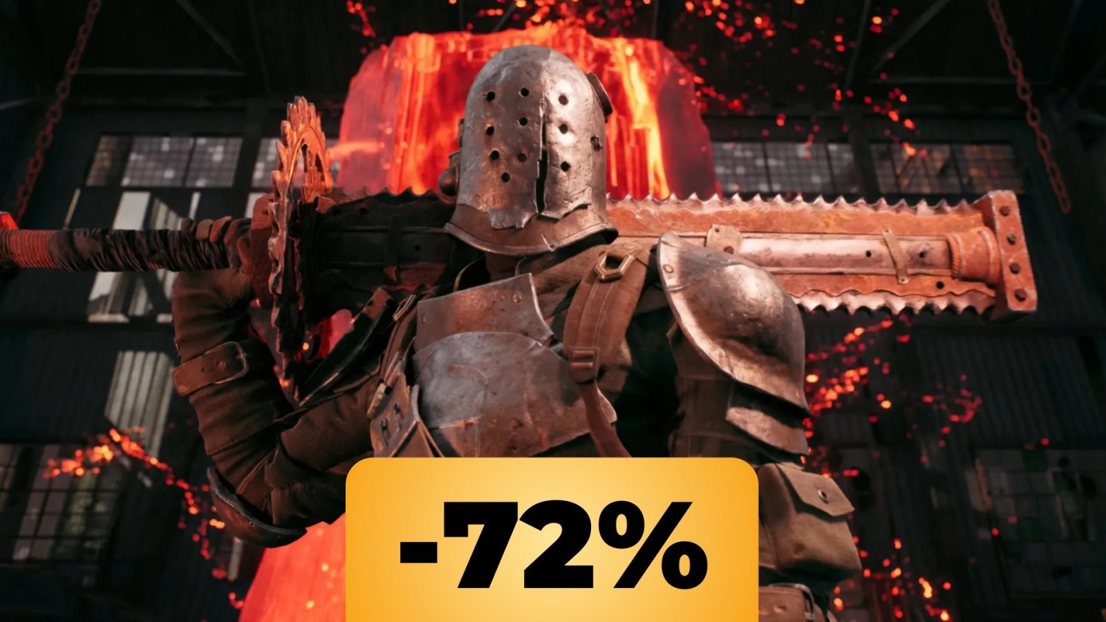 Un guerriero di Remnant 2 Ultimate Edition e lo sconto del 72%