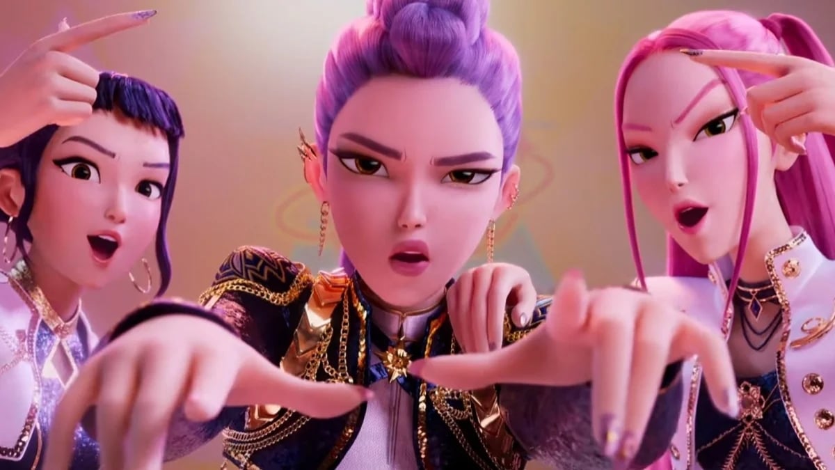 Le protagoniste di KPop Demon Hunters