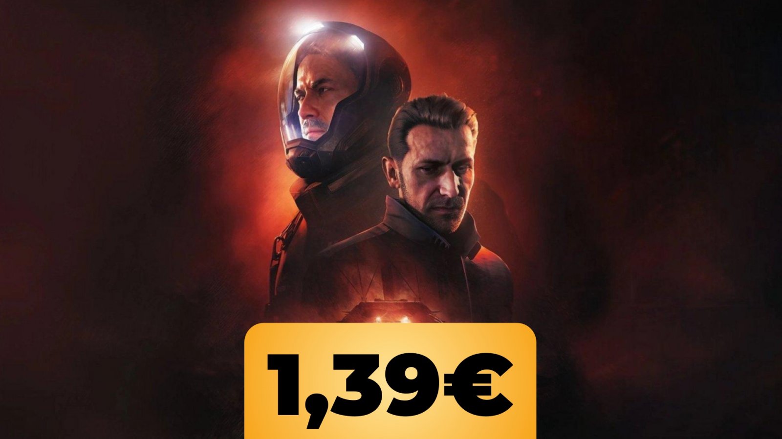 Due personaggi di Fort Solis e il prezzo 1,39€