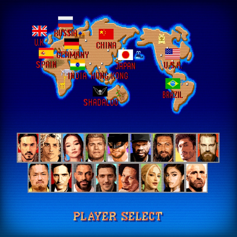 Il cast del film di Street Fighter
