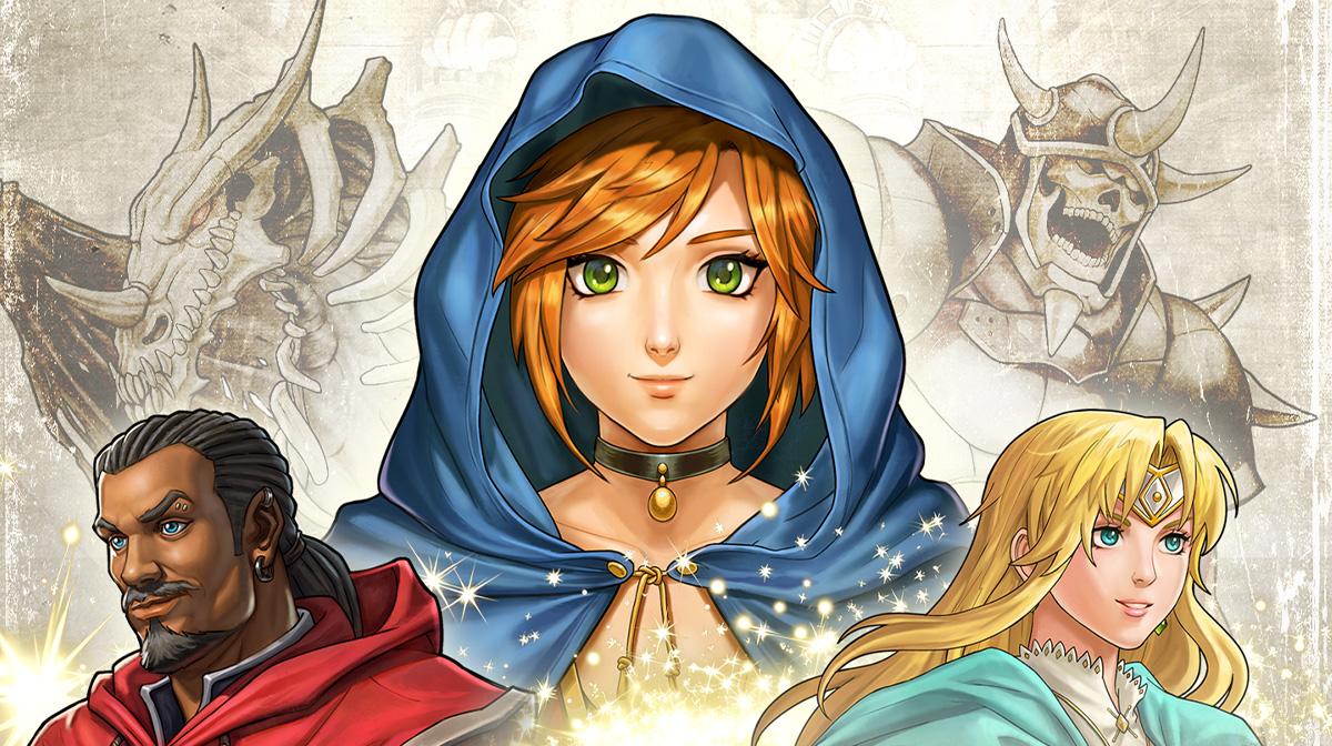 Alcuni personaggi di Puzzle Quest: Immortal Edition