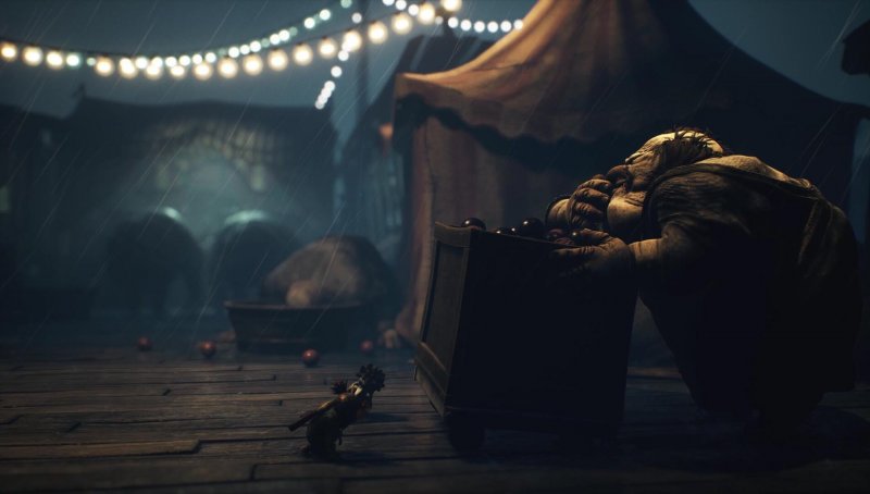 Una delle inquietanti creature di Little Nightmares 3 Una delle inquietanti creature di Little Nightmares 3