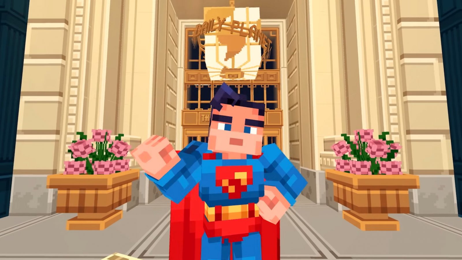 Superman in Minecraft