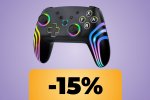 Questo controller compatibile con Nintendo Switch 2 e PC oggi lo acquisti ad un prezzo bassissimo, promo lampo - Notizia