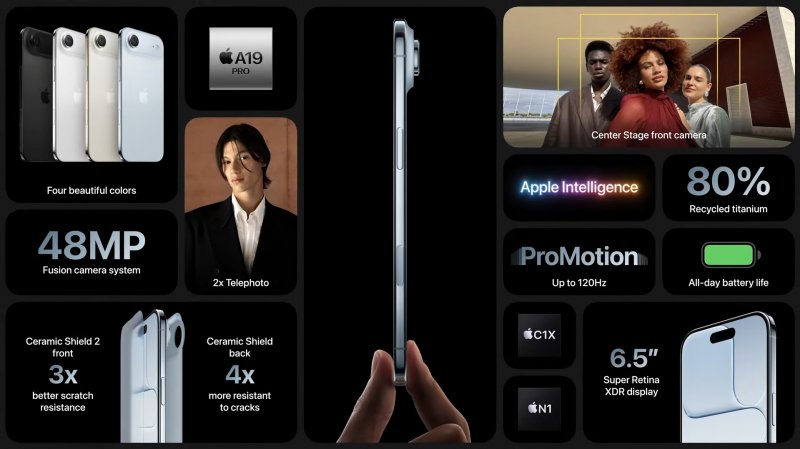 Le specifiche di iPhone Air Le specifiche di iPhone Air