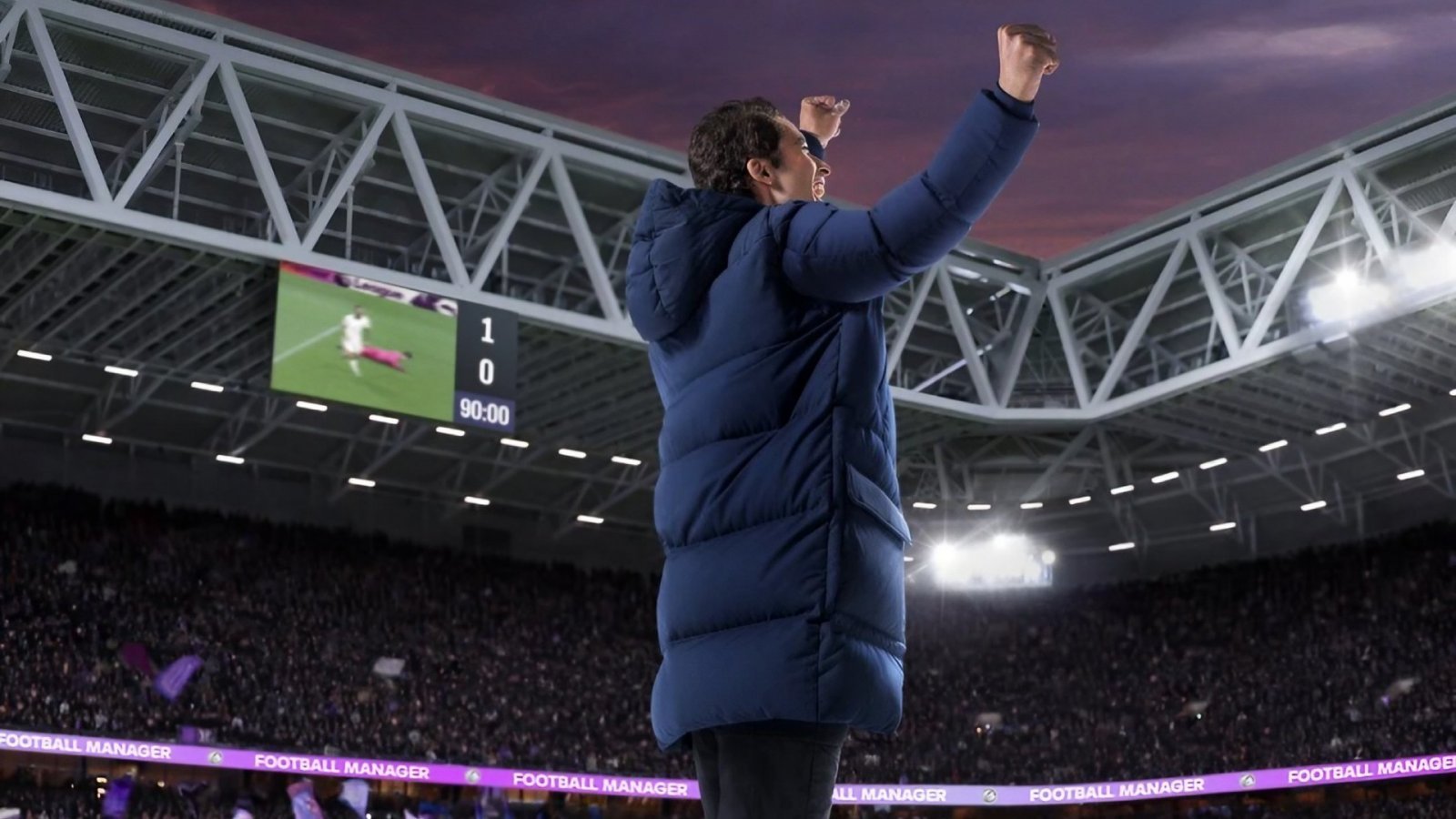 L'artwork principale di Football Manager 26