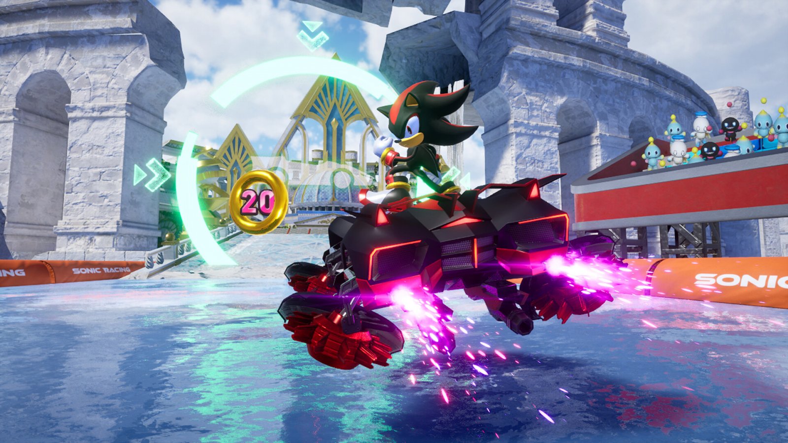 Shadow in Sonic Racing: CrossWorlds