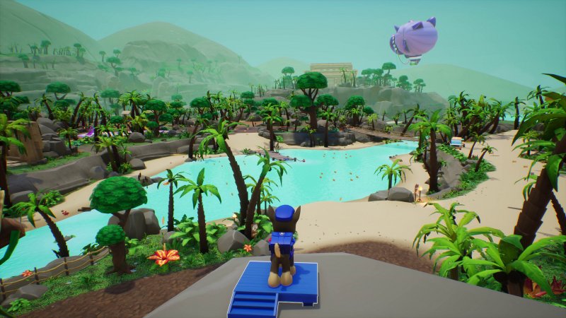 PAW Patrol World presenta ampie ambientazioni in 3D da esplorare, con varie attività PAW Patrol World presenta ampie ambientazioni in 3D da esplorare, con varie attività