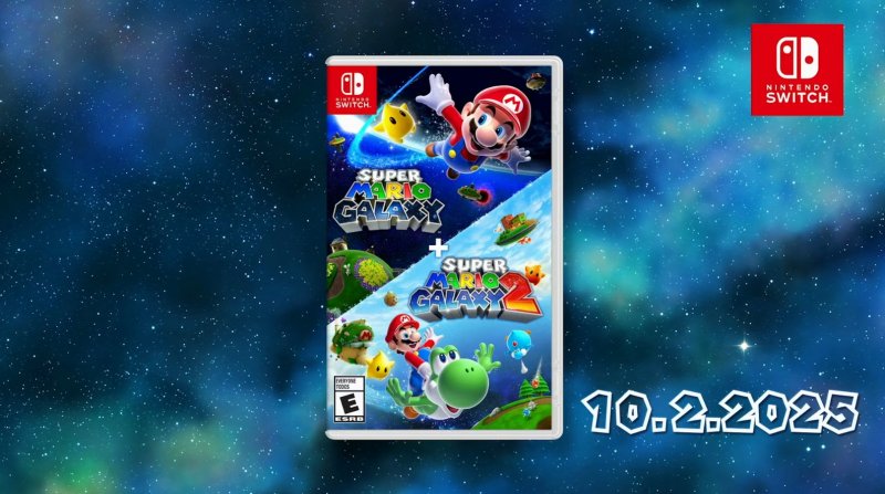 La copertina di Super Mario Galaxy 1+2 La copertina di Super Mario Galaxy 1+2