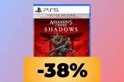 Assassin's Creed Shadows è al prezzo minimo storico su Amazon, in tempo per il nuovo aggiornamento e DLC