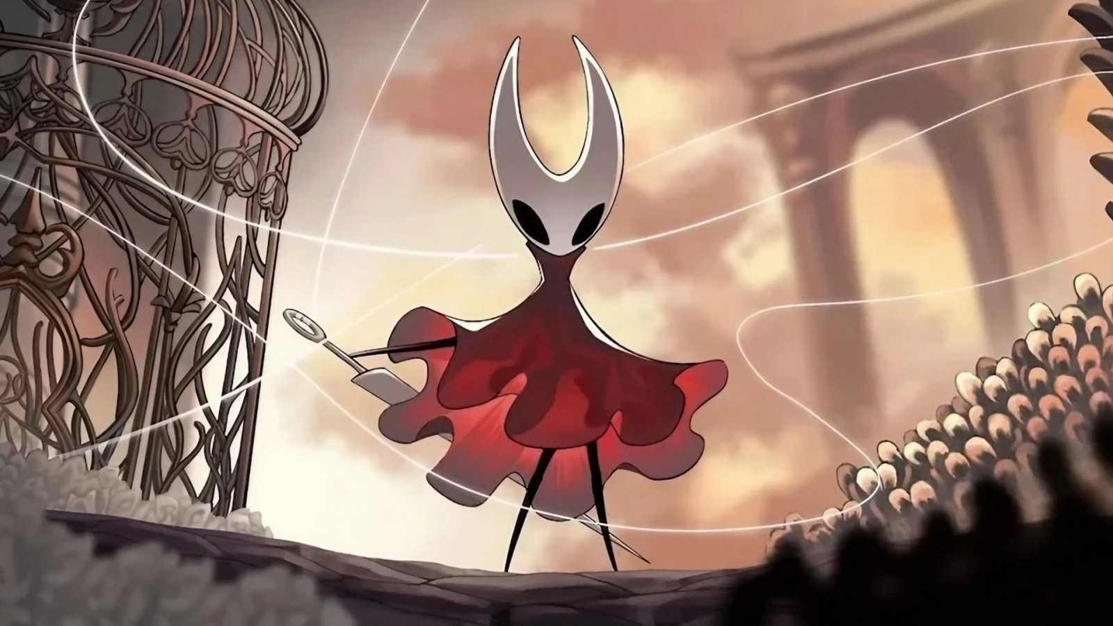 La protagonista di Hollow Knight: Silksong