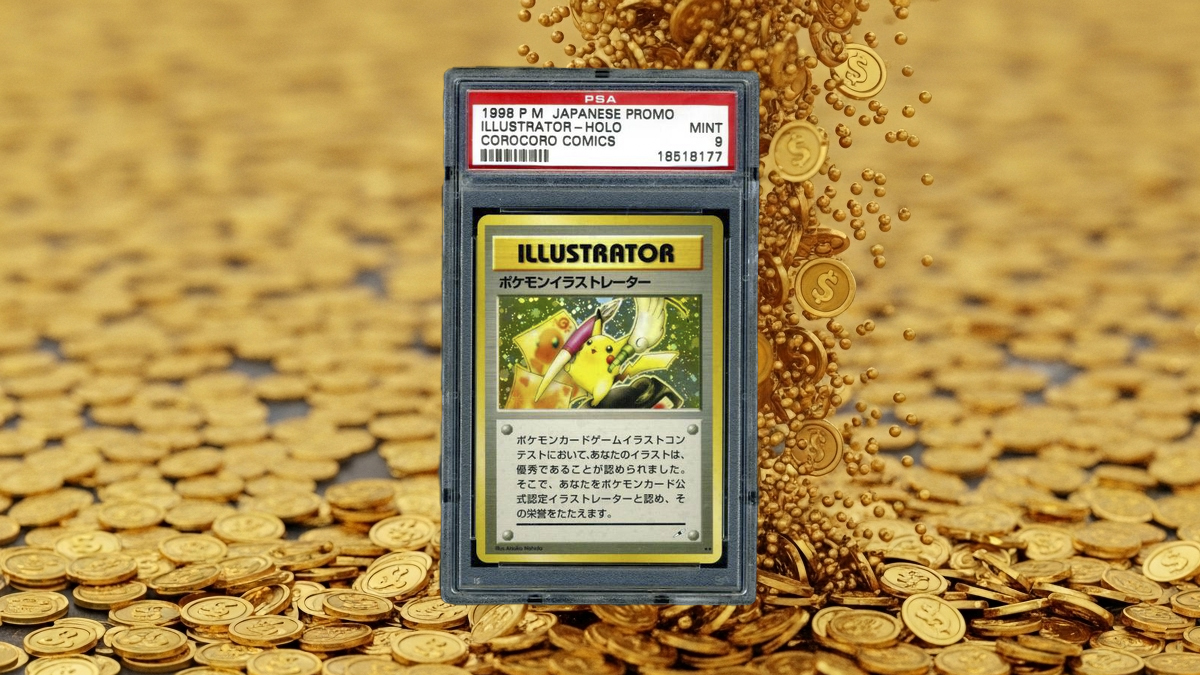 La carta Pikachu Illustrator da 4.000.000 di dollari