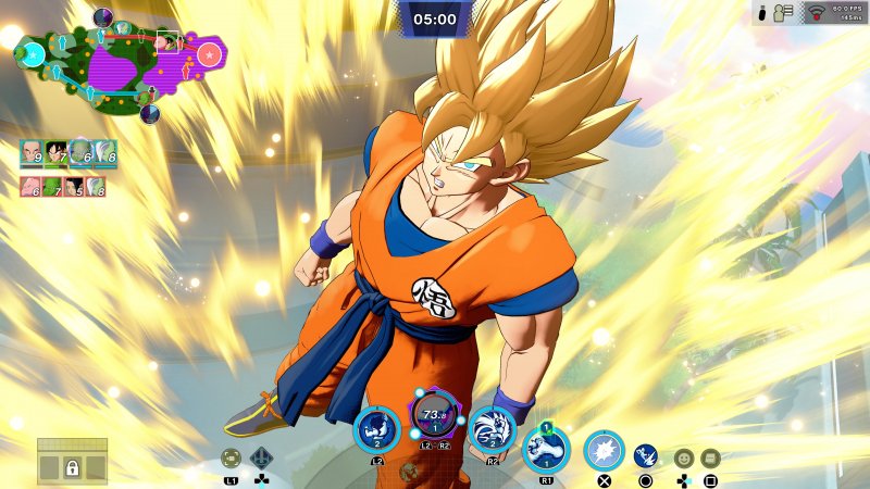 Goku è uno dei personaggi in grado di trasformarsi in Dragon Ball Gekishin Squadra Goku è uno dei personaggi in grado di trasformarsi in Dragon Ball Gekishin Squadra
