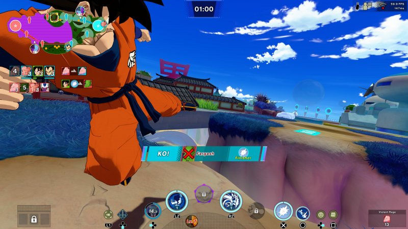 Quando si sconfigge un avversario può partire l'animazione di una finisher, anche di coppia, in Dragon Ball Gekishin Squadra Quando si sconfigge un avversario può partire l'animazione di una finisher, anche di coppia, in Dragon Ball Gekishin Squadra