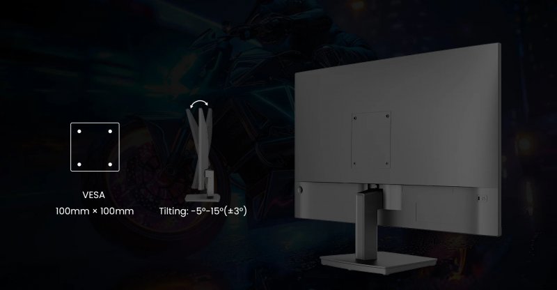 Il retro del monitor KTC H27T27 Il retro del monitor KTC H27T27