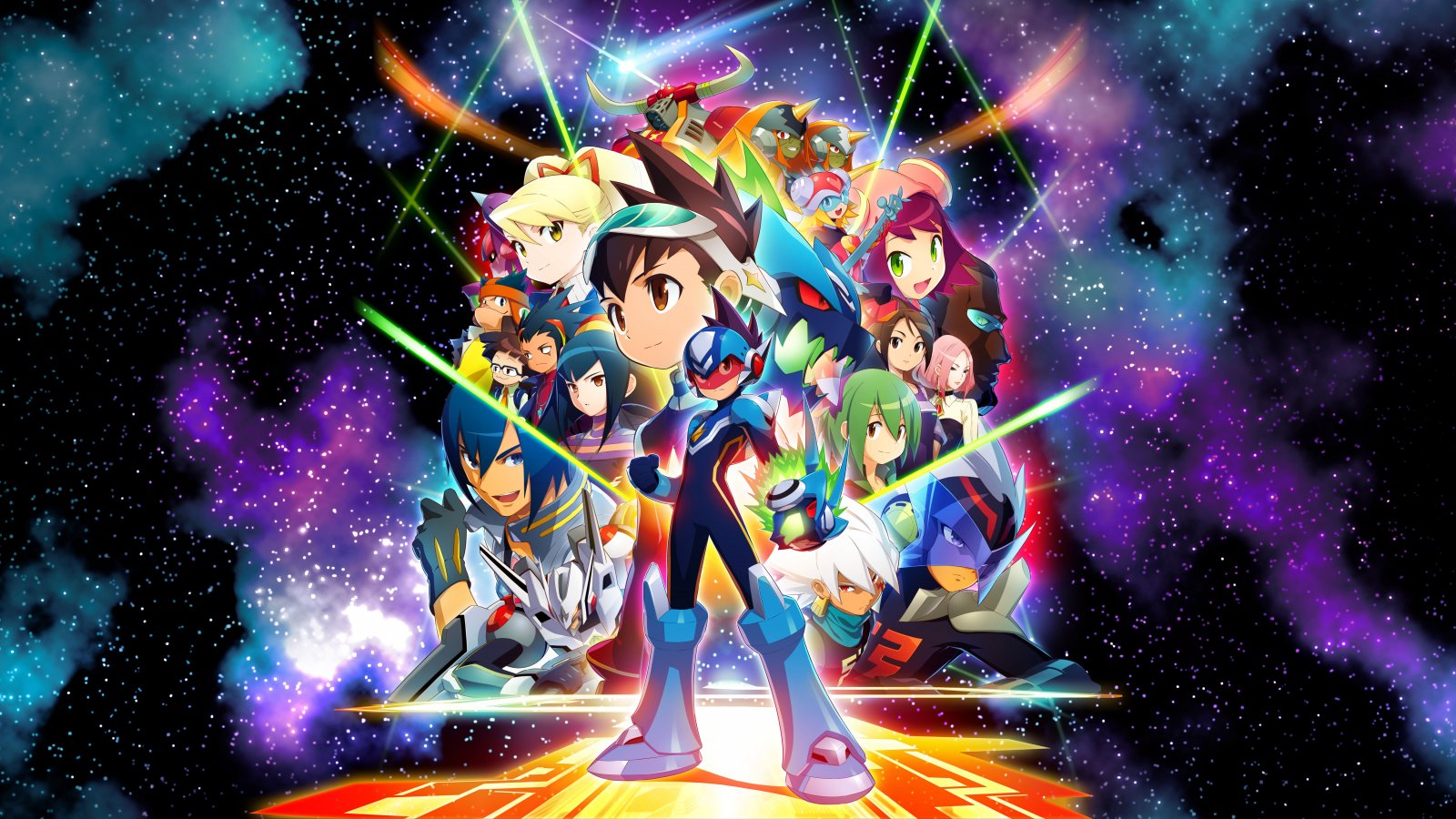 I personaggi di Mega Man Star Force: Legacy Collection