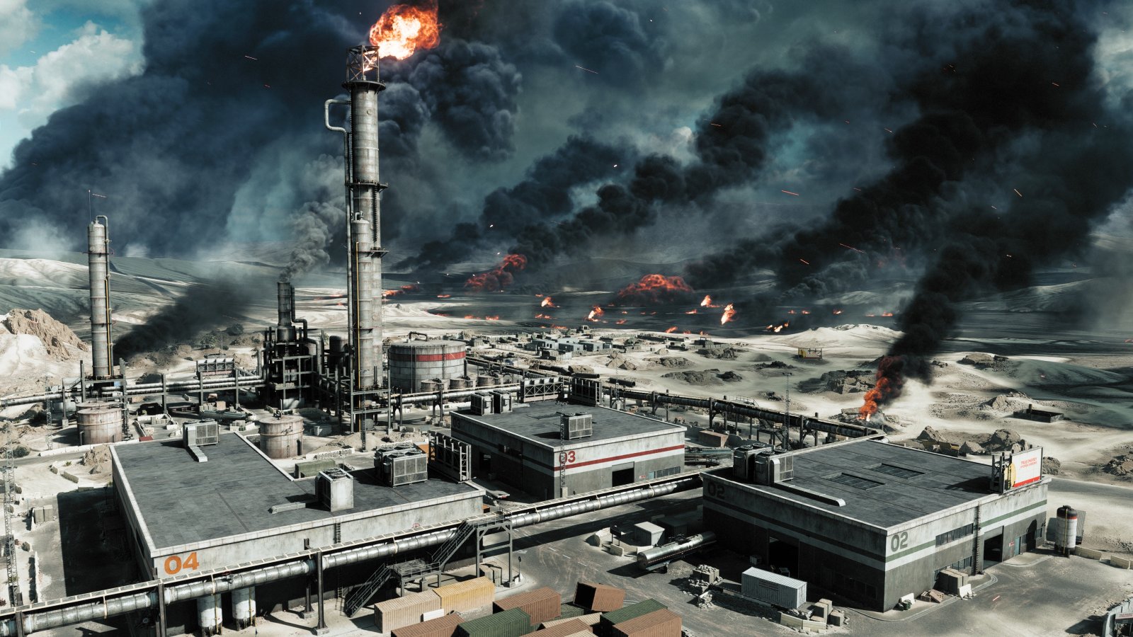 La mappa Operazione Firestorm di Battlefield 6