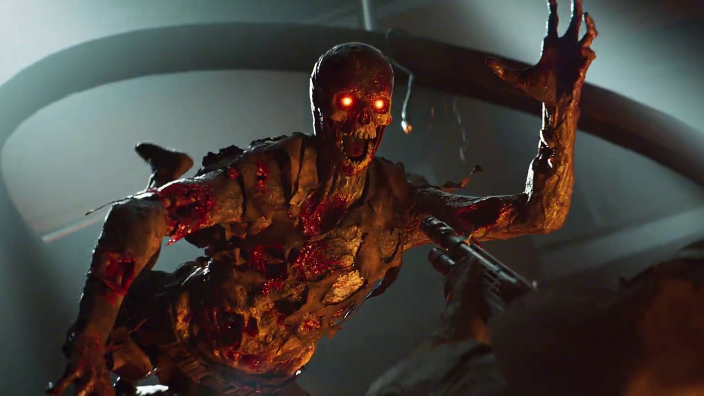 Uno zombie di Call of Duty Black Ops 7