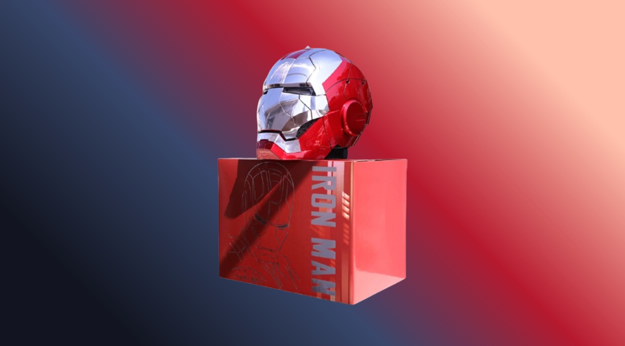 Casco di Iron Man