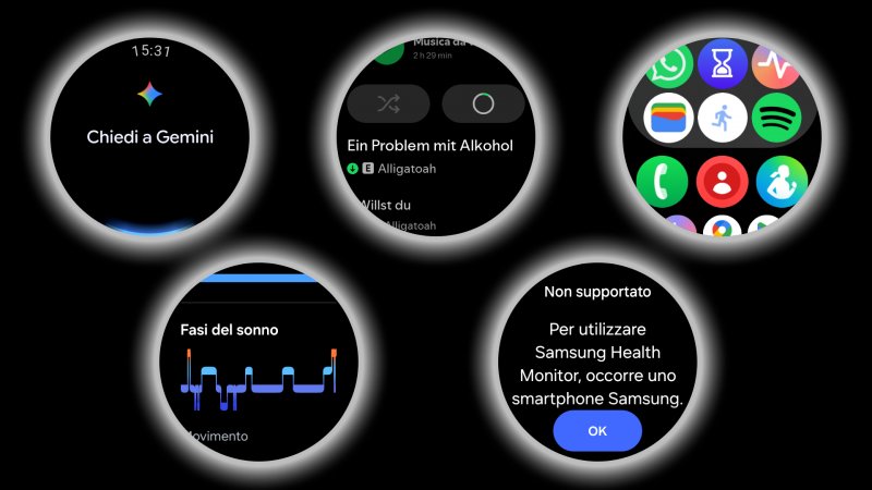 Samsung Galaxy Watch8 integra Wear OS per il massimo della compatibilità software