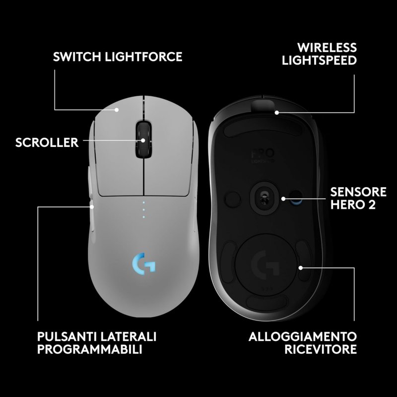 Le componenti del mouse Le componenti del mouse