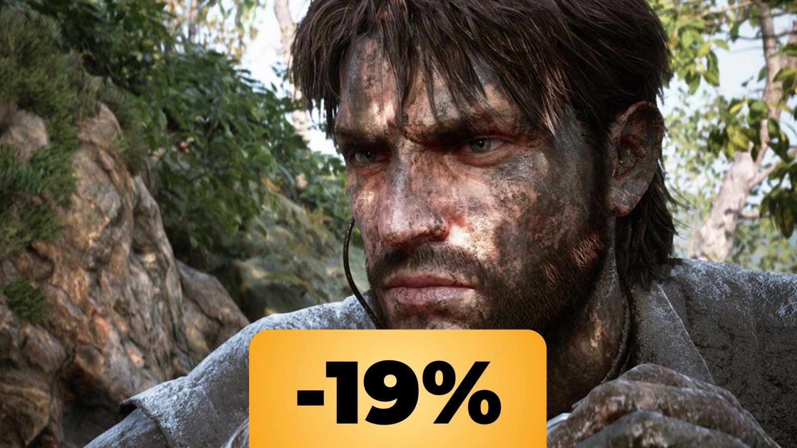 Snake in Metal Gear Solid Delta: Snake Eater e lo sconto -19%
