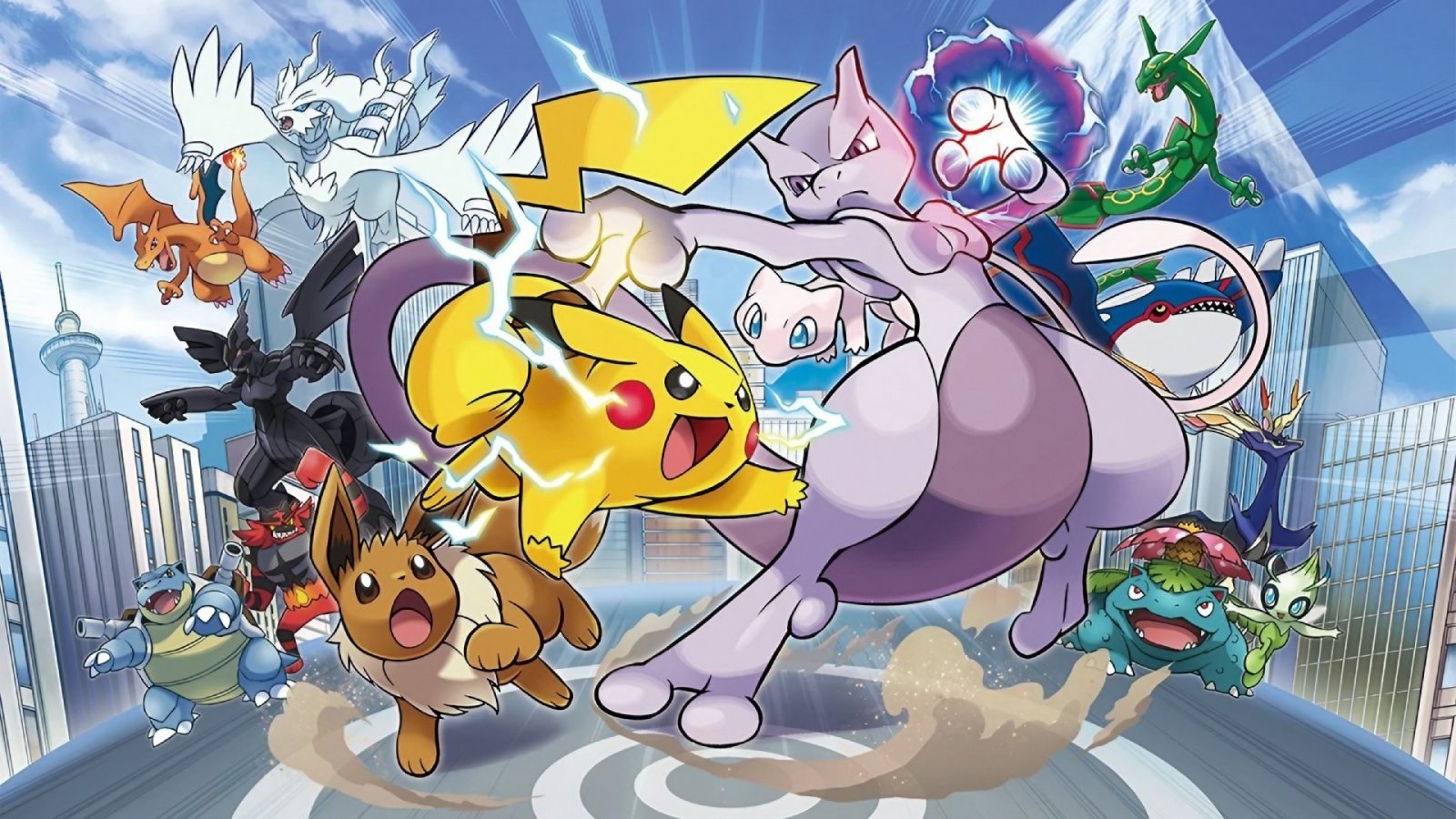 Un artwork dei Pokémon