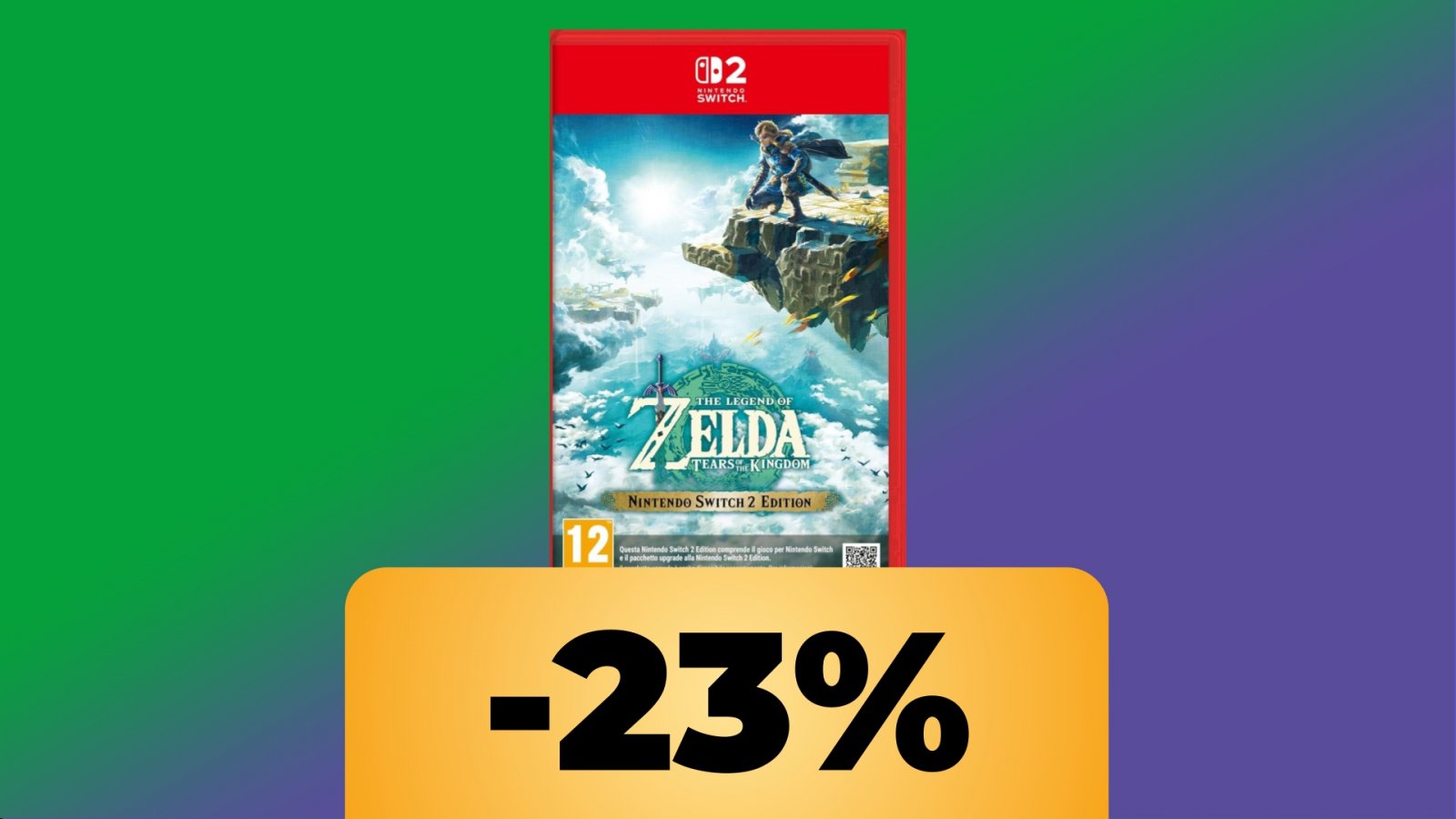 The Legend of Zelda: Tears of the Kingdom e lo sconto di amazon