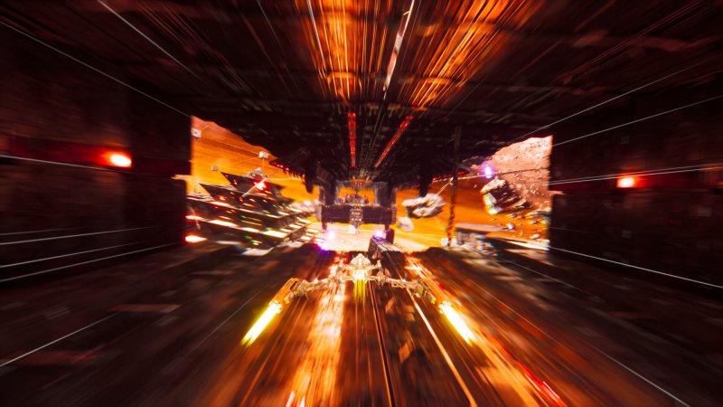 Hell Galaxy rimane giocabilissimo anche quando si vola ad alta velocità Hell Galaxy rimane giocabilissimo anche quando si vola ad alta velocità