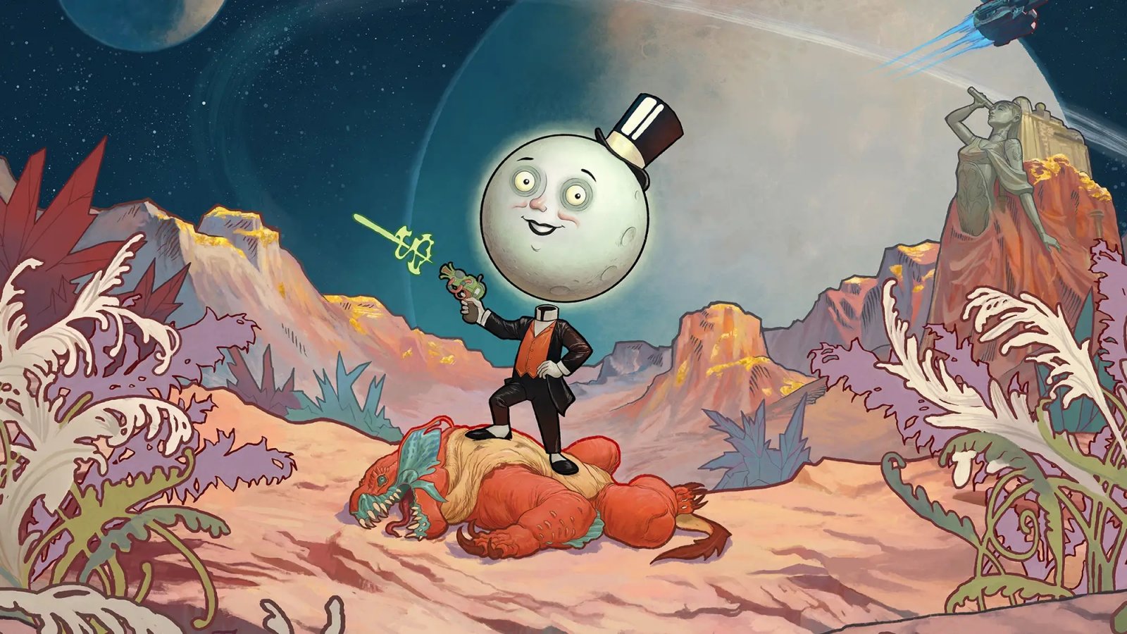 La key art di The Outer Worlds 2