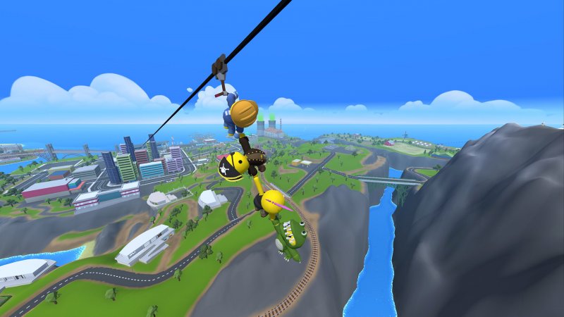 Una delle tante situazioni assurde in Wobbly Life