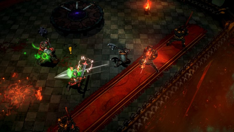 Un combattimento nell'oscura Camelot di Sworn