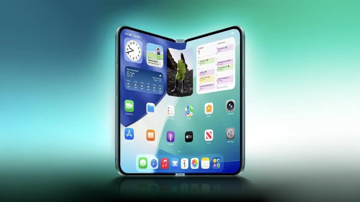 iPhone pieghevole (immagine indicativa)