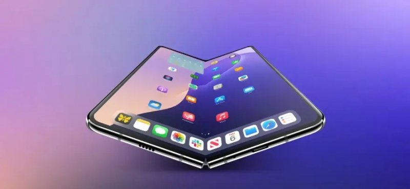 iPhone pieghevole (immagine puramente indicativa)