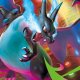 Mega Charizard X e altre carte rare dell'espansione Fiamme Spettrali di GCC Pokémon trapelano online