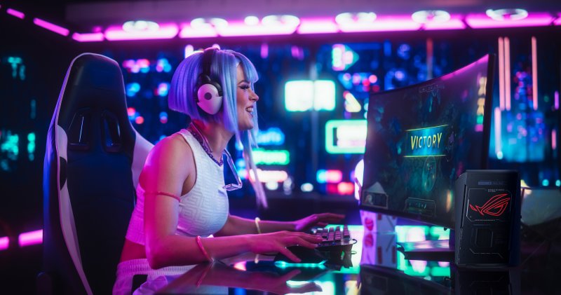 Una postazione ASUS ROG